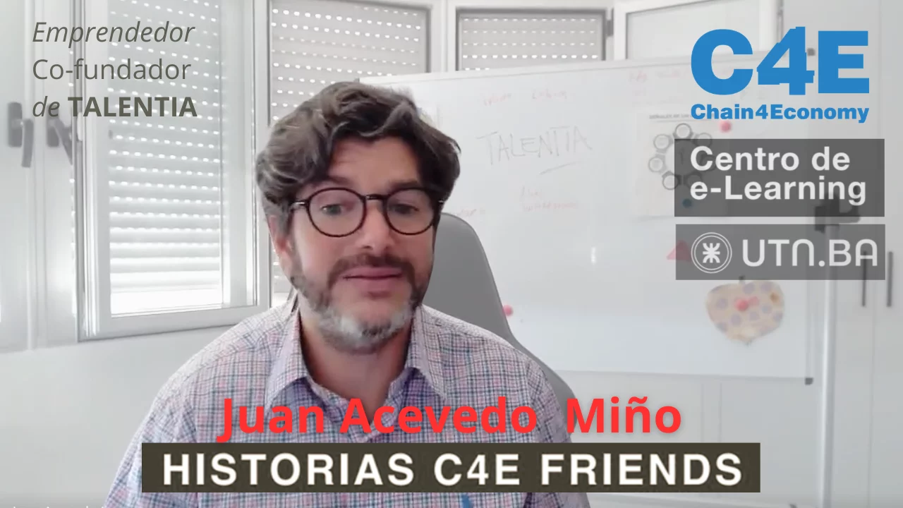 Juan Acevedo Miño, co-fundador de Talentia, entrevistado por C4E