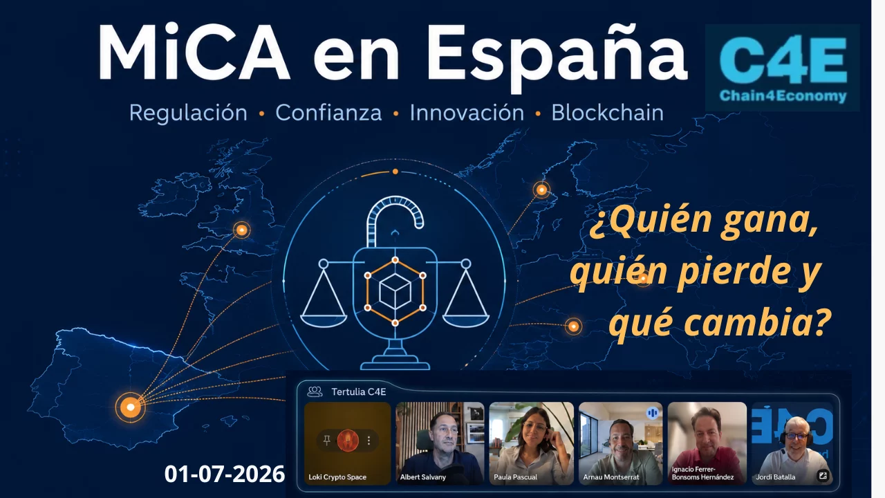 Debate en C4E del MiCA en España