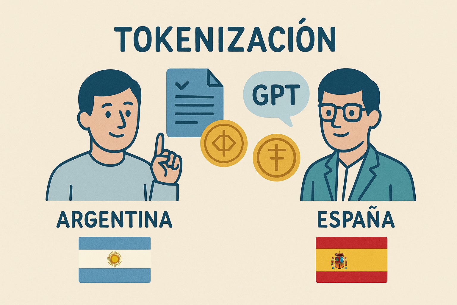 Imagen editorial de Avances clave en Tokenización en Argentina, España e Hispanoamérica