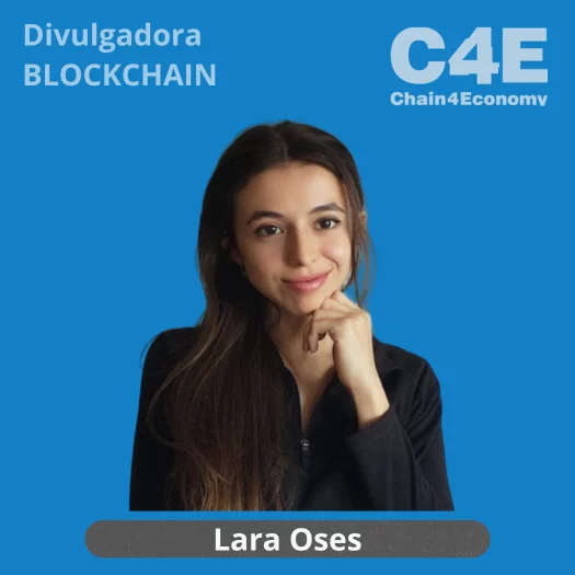 Imagen editorial de Lara Oses: “hacer sencillo un mundo financiero y Web3 cada vez más complejo“