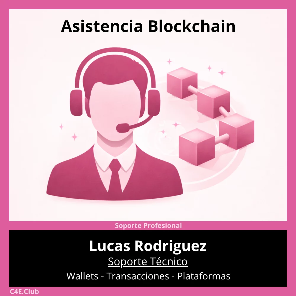 Imagen editorial de Asistencia Blockchain
