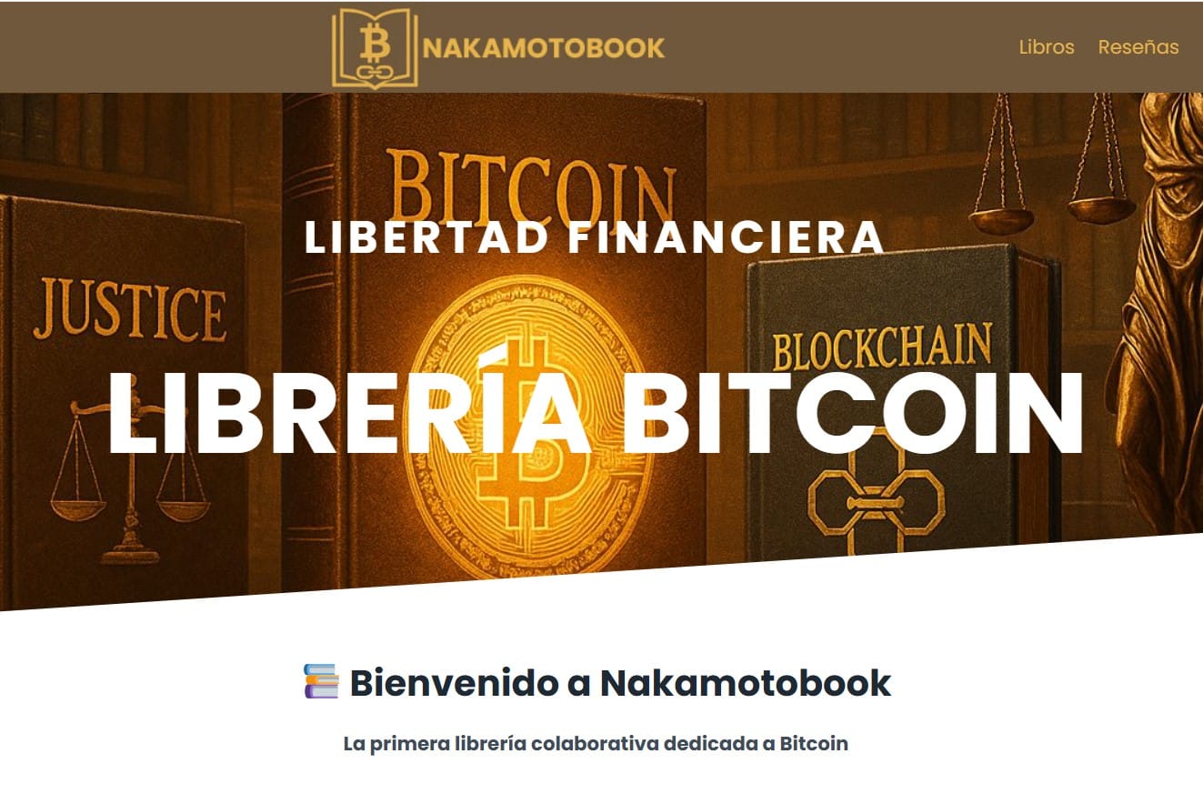 Imagen editorial de Nace Nakamoto Book: Una librería de Bitcoin 100% online para hispanohablantes