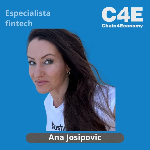 Imagen editorial de Ana Josipovic: de la danza profesional a impulsar la libertad financiera en la era blockchain