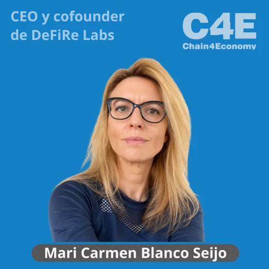 Imagen editorial de Mari Carmen Blanco: “Las finanzas descentralizadas me siguen pareciendo la gran revolución y la gran disrupción de esta tecnología”